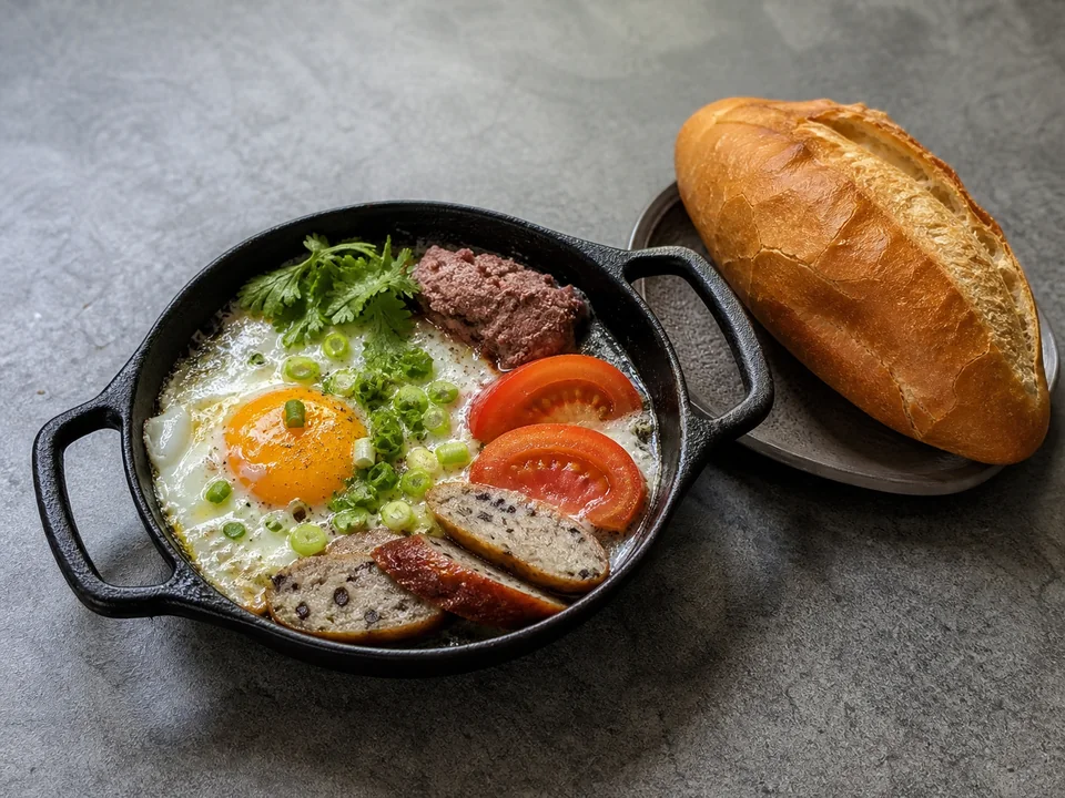 Cách làm bánh mì chảo kiểu Sài Gòn tại nhà
